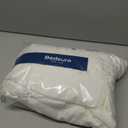 Bedsure Duvet Cover King Size - Soft Double Brushed Bedding Set for Kids & Adults, Zipper Closure, 3 Pieces, Includes 1 Duvet Cover (104"x90") & 2 Pillow Shams, NO Comforter, Ivory White