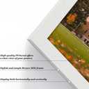 QDSSDECO 24x36 Poster Frame White Wood Frame with Plexiglass Horizontal and Vertical Formats Hanging on the Wall Display Picture, Set of 2, 24"x36"2pk