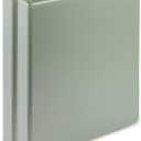 Samsill Plant-Based 1 Inch Durable D-Ring, View Binder, Eco-Friendly, USDA Certified Biobased, 2 Pack, Sage Green