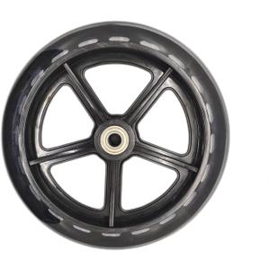 knee walker scooter replacement wheels,7.5 Inch Wheel with Non Marking Polyurethane,Front or Rear Wheel Assembly, Universal Parts.,fits 796,KneeRover most models and other brands knee walker(1Ea,)