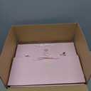 6 Set I Love You Empty Box, Valentines Fillable I Heart U Letter-Shaped Thicker Flowers Gift Boxes for Valentine's Mothers Day Anniversary Birthday (Pink)