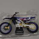 Dirt Bike Motorcycle Model 1:12 Scale Diecast No. 101 Motocross Motorbike with Realistic Details, Alloy Body, Display Gift for Enthusiasts