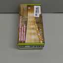 AIBOO Linkable LED Under Cabinet Lights Direct Wired 12V Slim Aluminum Dimmable Puck Lights with RF Remote Control for Accent Lighting (4 Lights, Warm White, No Wall Plug)