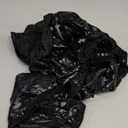 Kaei&Shi Mens Crop Top,Short Sleeve Shirt,Hollow Out Shorts Set Sexy Club Outfits Black