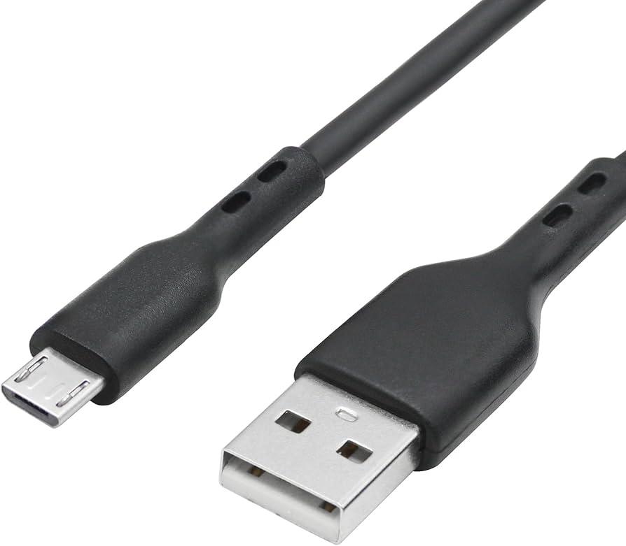 JACENT 4 ft Micro USB Cable, 2 Pack