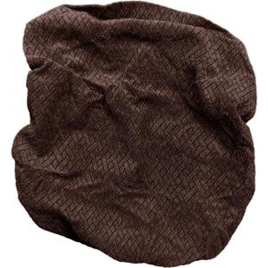 Stretch Chair Seat Cover, Protect Chair Scratches Soft Breathable Wear-Resistant Stretch Chair Slipcover (Dark Brown)
