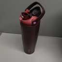 Owala FreeSip Sway Insulated Stainless Steel Water Bottle with Two-Way Spout, Built-In Straw and Bucket Handle, Made for Travel, School, and Sports, 30oz, BPA Free, Leak Proof, Black Cherry