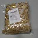 2 x 30 Pcs Velvet Bows for Christmas Tree, 5 x 7 Inch Vintage Rustic Christmas Ribbon Bows Ornaments for Tree Garland Wreath Gifts Outdoor Indoor Xmas Home Decorations(3/8'' Wide + 5/8'' Wide) (Khaki)