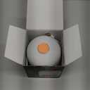 Electric Garlic Chopper, Mini Portable Veggie Chopper, 250ML Garlic Grinder Masher Onion Grinder, Blender to Vegetable, Wireless Food Processor for Ginger, Chili, Fruit, Meat, etc (White)