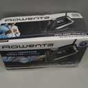 Rowenta, Iron, Smart Temp Stainless Steel Soleplate Steam Iron for Clothes, 380 Micro steam Holes, 1725 Watts Ironing, Auto-Off, Fabric Steamer, Black Clothes Iron, DW3261, Black