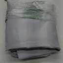 Yakamok 100% Blackout Thermal Insulated Curtains, Noise Reducing Barrier Panel for Sliding Glass Door, 2 Thick Layers Heat Full Light Blocking Patio Door Drapery, Greyish White, W100 x L84, 1 Panel