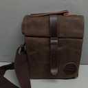 ASEBBO Insulated Lunch Bag 10L Sturdy Waxed Canvas Lunch Box for Men and Women, Leakproof Insulated Cooler Bag for Work Picnic Hiking, Lunchbox for Adults with Shoulder Strap (Brown) (Heritage Classic Bag)