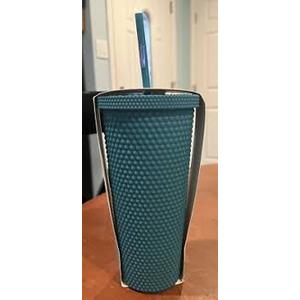 Manna Studded Tumbler 24 oz Teal Blue Reusable & Eco-Friendly  Manna Studded Tumbler 24 oz Teal Blue Reusable & Eco-Friendly