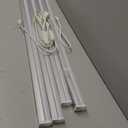 Barrina T5 4FT LED Shop Light, 2200lm,5000K Daylight White, 20W Utility Light Fixture, Ceiling and Under Cabinet Lights for Workshop Garage, Corded Electric with ON/Off Switch, 6 Pack