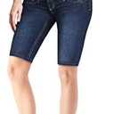 Hybrid & Company Women Super Comfy Stretch Maternity Bermuda Short, 1X