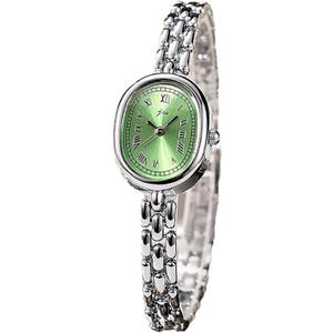 Womens Bracelet Watch Small Face Oval Quartz Analog Wristwatch (Gold) | with Metal Link Band, Gold & Silver Options, Elegant Slim Roman Numeral Dial Dress Watch for Ladies, One Size