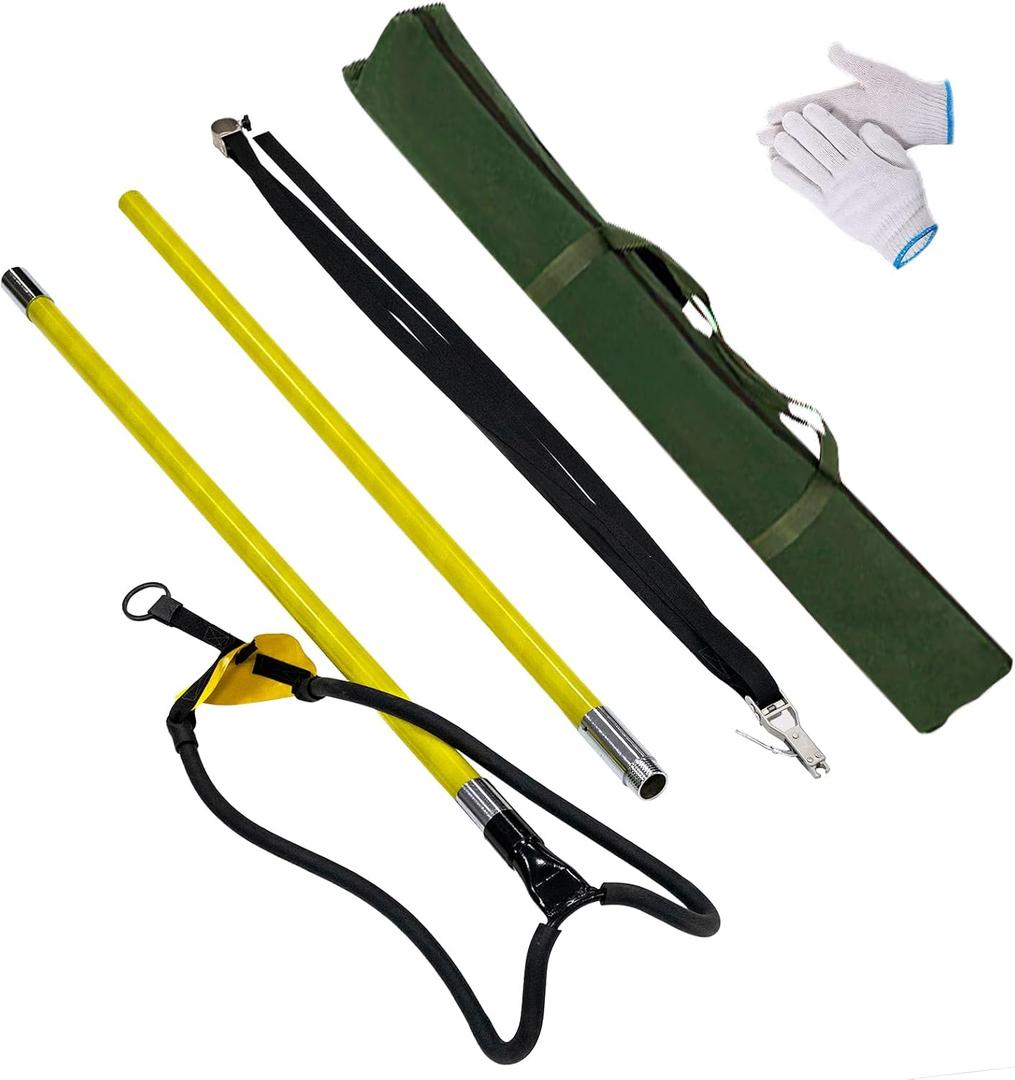Slingshot Arborist Throwline Rope Launcher, High-Accuracy & Effort-Saving Rope Slingshot for Tree Work & Line Placement