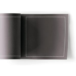 Cotton Cocktail Napkin - 4.5 x 4.5 in - 50 units per roll - Anthracite