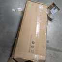 Likelalaso California King Size Bed Frame with Upholstered Headboard, 14 inch Metal Bed Frames, Steel Slat Support, Noise Free, No Box Spring Needed, Easy Assembly, Black/Gray