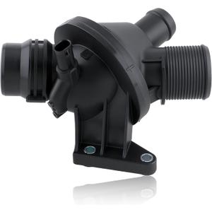 Engine Coolant Thermostat Housing Assembly with Temp Sensor for BMW 228i 320i 328i 428i 528i X1 X3 X4 X5 Z4 2.0L Replace 11538635689 11537633476 11537633477 11537588257 11538648791