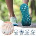 Zivyes 4 Pairs Silicone Toe Separators for Women and Men Toes Spreaders Correct Spacers for Big Toe Bunion Corrector Cushion (4 pairs transparent)