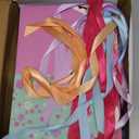Small Floral Gift Boxes with Lids & Ribbons (20 Pack) 5.8 x 3.7 Empty Decorative Treat Boxes for Gift Giving, Baked Goods, Square Cookie Tins, Mithai Indian Sweets, Candy, Diwali, Bulk, Return, Cute