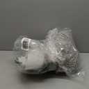 LOCHAS Bathroom Rug Runner 24x60 Inch, Soft Thick Absorbent Microfiber Bath Rugs for Bathroom, Machine Washable, Shaggy Plush Non Slip Bath Mat for Tub, Shower Floor, Quick Dry Mats, Grey