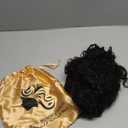 Drawstring Curly Ponytail Extensions for Black Women Protein Silk Fiber Human Hair Soft Feeling Afro Kinky Curly Hair Puff Pony tails Lightweight, Soft Natural Budget-Friendly for Daily Styles