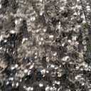 Durio Sparkly Skirt for Women, Sequin Skirt Glitter Skirts Metallic Fringe Disco Festival Outfits for Women Shiny Mini Skirt Black X-Large