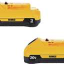 DEWALT 20V MAX Battery Pack, 3.0-Ah, 2-Pack (DCB230-2)