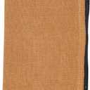 Saro Lifestyle Stonewashed Stitch Border Table Napkins (Set of 4), Terracotta, 20"