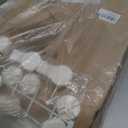 Stackable Closet Organizers and Storage 6 Cube Storage Organizer Closet Organizer for Bathroom Closet Storage for Wardrobe (11.8 x 11.8 x 11.8 Inch, White 1)