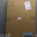 ZJSF Freestanding Dog Fence Indoor, Foldable Dog Gate for Doorways, Stairs or Hallways, Sturdy Wood Extra Wide Pet Gate with Support Feet for The House, Brown, 32 "Height-4 Panels