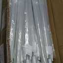 36 Pcs Wedding Favors for Guest Umbrella Gifts Bulk 52 Inch Large Dome Rain Windproof Stick Umbrellas with Thank You Tags and Rope Guest Souvenirs for Wedding Party Bridal Favors (Silver)