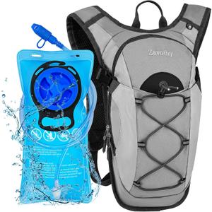 Zavothy Hydration Backpack with 2L Hydration Bladder Water Backpack for Hiking Hydration Pack for Running Cycling Hiking