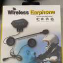 Motorcycle Bluetooth Modular Helmet, DOT Approved Dual Visor Full Face Flip up Bluetooth Integrated Motorcycle Helmets for Adults Men Women (X-Large, Gloss Black)