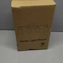 MOKATNG 4-Light Bathroom Light Fixtures, Brushed Gold Vanity Light with Milky White Shades, Bathroom Lighting Fixtures Over Mirror, Modern Bathroom Wall Lamp for Mirror Living Room Cabinet Bedroom