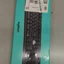 Logitech K270 Wireless Keyboard for Windows, 2.4 GHz Wireless, Full-Size, Number Pad, 8 Multimedia Keys, 2-Year Battery Life, Compatible with PC, Laptop, Black (Pack of 1)