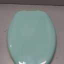 Bemis Classic Colors Slow Close Toilet Seat, Easy Clean Hinges and Durable Plastic Seat, Made in USA, Elongated, Ming Green