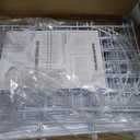 32.5ft(L) x 22in(H) Panels Garden Fence, 30 Panels Arched No Dig Fence, Decorative Animal Barrier Fencing with Ground Stake, Rustproof Metal Garden Edging Border for Dog, Outdoor Patio Decor, White
