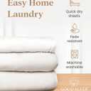 Good Sleep Bedding Queen Fitted Sheet - 1000 Thread Count Egyptian Cotton, Soft & Breathable - 16 Inch Deep Pocket - White
