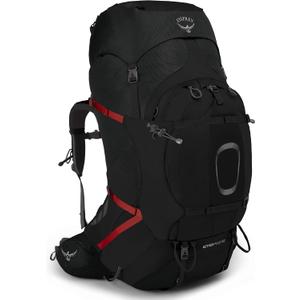 Osprey Aether Plus 100L Men's Backpacking Backpack, Black L-XL