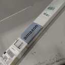 Cordless Light Filtering Mini Blind, 52 x 64 in, Pearl White