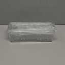 Clear Travel Jewelry Organizer Box, Rectangular Plastic Storage Container with 15 Sturdy Portable Small Cases for Organizing Beads, Crafts, Earrings, Rings, Necklaces, Small Parts in Drawer