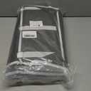 5 Tier Over The Door Organizer - Large Capacity Behind Door Hanging Shelves with 10 Mesh Pockets and Clear Windows, Closet Organizers and Storage for Bathroom, Bedroom, Nursery, 2 Pack Grey