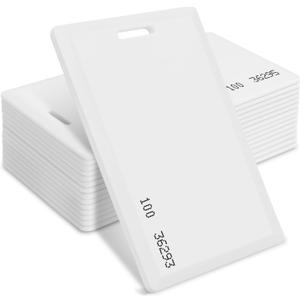 100 Pack Proximity Cards 26 Bit Proximity Clamshell Weigand Prox Swipe Cards Compatable with ISOProx 1386 1326 H10301 Format Readers and Systems. for Commercial Access