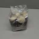 12 Pcs Textured Christmas Ornaments 2.36'' Neutral Home Decor with Hanging Loop Brown Vintage Large Christmas Ornaments Modern Shatterproof Tree Decor for Farmhouse Xmas Tree (Retro Brown)