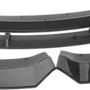 Front Lip for Dodge Charger 2015-2023 Bumper Lip for SRT GT R/T Scat Pack