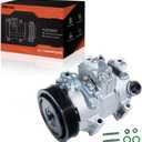 AC compressor Air Conditioning Compressor & A/C Clutch Compatible with Toyota Corolla 2009-2010, Matrix 2009-2012, Scion xD 2008-2014 1.8L