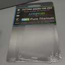 Titanium Cutting Board Set of 3,100% Pure Titanium Cutting Boards for Kitchen, Double Sided Non Toxic Cutting Board, Ideal Charcuterie & Chopping for Meat, Hygiene Durable Dishwasher （3 Pack)